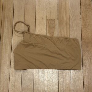 SKIMS one shoulder bralettes